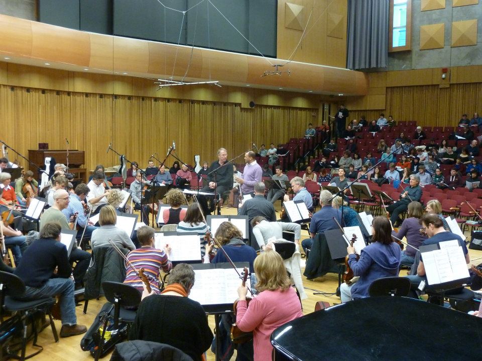 Gareth with Orchestra